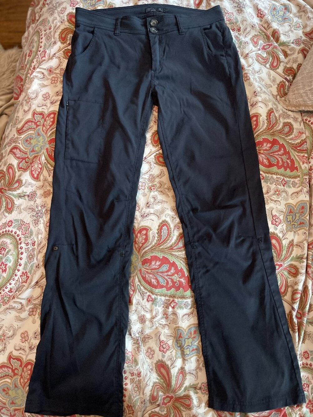 Women's PrAna Halle Pants Black 10 Regular NICE!!!!